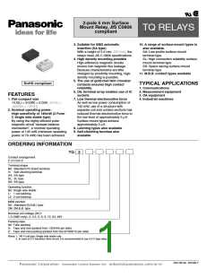浏览型号TQ2-L2-9V的Datasheet PDF文件第1页