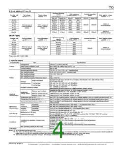 浏览型号TQ2-L2-9V的Datasheet PDF文件第4页