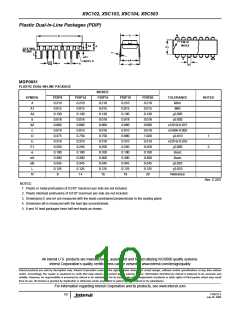 浏览型号X9C103的Datasheet PDF文件第10页