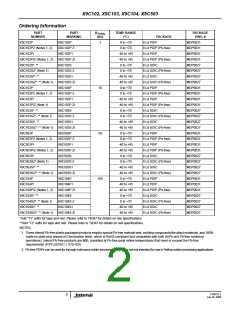 浏览型号X9C103的Datasheet PDF文件第2页