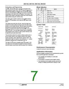 浏览型号X9C103的Datasheet PDF文件第7页