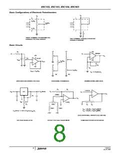 浏览型号X9C103的Datasheet PDF文件第8页