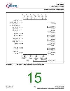 浏览型号XMC4500的Datasheet PDF文件第15页