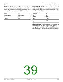 浏览型号Z8S18020VSG的Datasheet PDF文件第39页