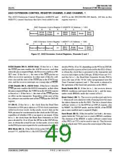 浏览型号Z8S18020VSG的Datasheet PDF文件第49页