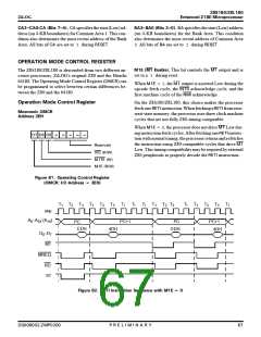 浏览型号Z8S18020VSG的Datasheet PDF文件第67页