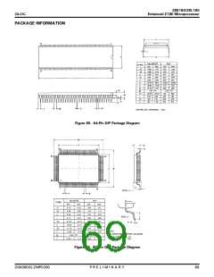 浏览型号Z8S18020VSG的Datasheet PDF文件第69页