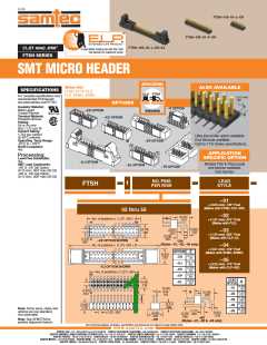 浏览型号FTSH-105-01-L-DV-K-P-TR的Datasheet PDF文件第1页