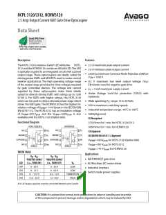 浏览型号HCPL-3120-500的Datasheet PDF文件第1页