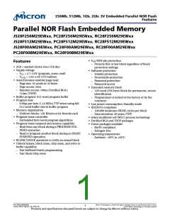 浏览型号JS28F256M29EWHA的Datasheet PDF文件第1页