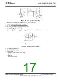 浏览型号LF356MWC的Datasheet PDF文件第17页