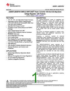 浏览型号LM2597M-5的Datasheet PDF文件第1页