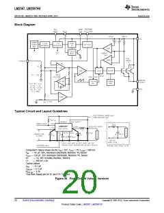浏览型号LM2597M-5的Datasheet PDF文件第20页