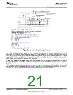 浏览型号LM2597M-5的Datasheet PDF文件第21页