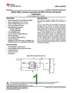 浏览型号LM3410的Datasheet PDF文件第1页