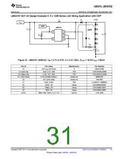 浏览型号LM3410的Datasheet PDF文件第31页
