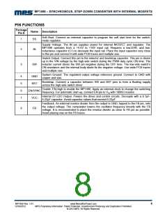 浏览型号MP1498的Datasheet PDF文件第8页