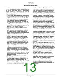 浏览型号NCP1236的Datasheet PDF文件第13页