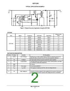 浏览型号NCP1236的Datasheet PDF文件第2页