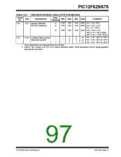 浏览型号PIC12F675-IP的Datasheet PDF文件第97页