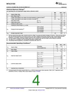 浏览型号SN74LVC1G58DBVRE4的Datasheet PDF文件第4页