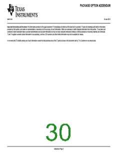 浏览型号TLV320AIC1103PBSR的Datasheet PDF文件第30页