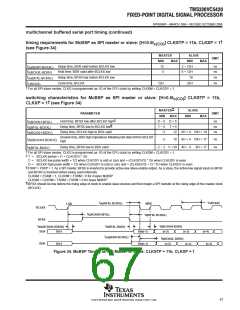 浏览型号TMS320VC5420GGU200的Datasheet PDF文件第67页