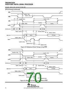 浏览型号TMS320VC5420GGU200的Datasheet PDF文件第70页