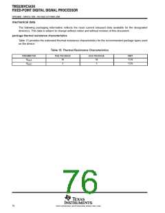 浏览型号TMS320VC5420GGU200的Datasheet PDF文件第76页