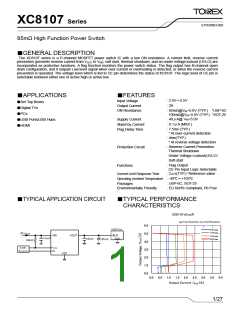 浏览型号XC8107-13的Datasheet PDF文件第1页