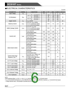 浏览型号XC8107-13的Datasheet PDF文件第6页
