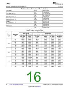 浏览型号LM2672MX-ADJ/NOPB的Datasheet PDF文件第16页