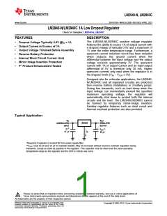 浏览型号LM2940CT-5.0/NOPB的Datasheet PDF文件第1页