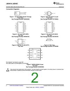 浏览型号LM2940CT-5.0/NOPB的Datasheet PDF文件第2页