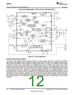 浏览型号LM5116的Datasheet PDF文件第12页