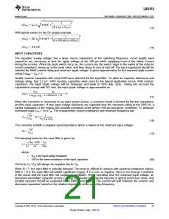 浏览型号LM5116的Datasheet PDF文件第21页