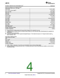 浏览型号LM5116的Datasheet PDF文件第4页