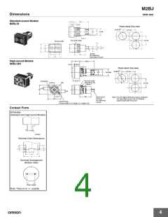 浏览型号M2BJ-BH24D-D的Datasheet PDF文件第4页