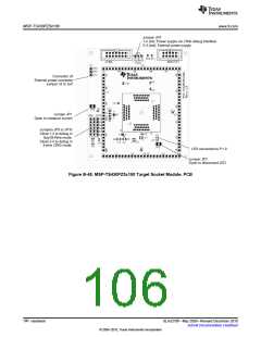 浏览型号MSP-FET430UIF的Datasheet PDF文件第106页