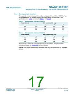 浏览型号NT2H1611F0DTL的Datasheet PDF文件第17页