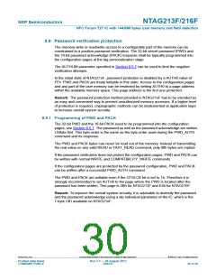 浏览型号NT2H1611F0DTL的Datasheet PDF文件第30页