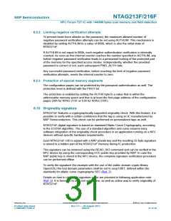 浏览型号NT2H1611F0DTL的Datasheet PDF文件第31页