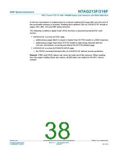 浏览型号NT2H1611F0DTL的Datasheet PDF文件第38页
