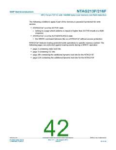 浏览型号NT2H1611F0DTL的Datasheet PDF文件第42页