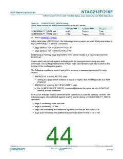 浏览型号NT2H1611F0DTL的Datasheet PDF文件第44页