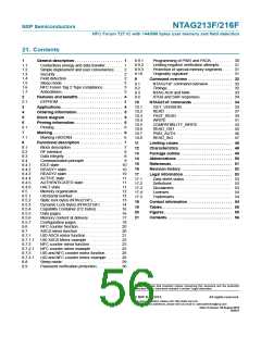 浏览型号NT2H1611F0DTL的Datasheet PDF文件第56页