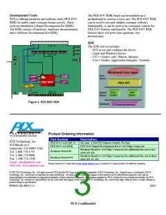浏览型号PEX8547-AARDK的Datasheet PDF文件第3页