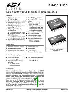 浏览型号SI8435BB-C-IS1的Datasheet PDF文件第1页