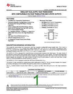 浏览型号SN74LVC1T45-Q1的Datasheet PDF文件第1页