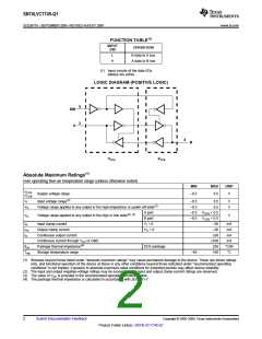 浏览型号SN74LVC1T45-Q1的Datasheet PDF文件第2页